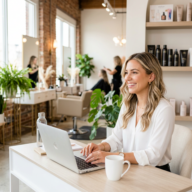 Deskvibe AI Suite assistente IA per Saloni di Bellezza & Parrucchieri